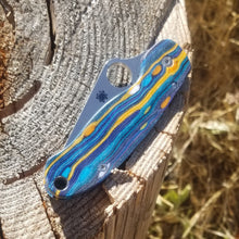 Load image into Gallery viewer, Spyderco Para3 Starry Night Scale Set
