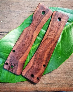 Walnut Watu Scales with the holes deleted